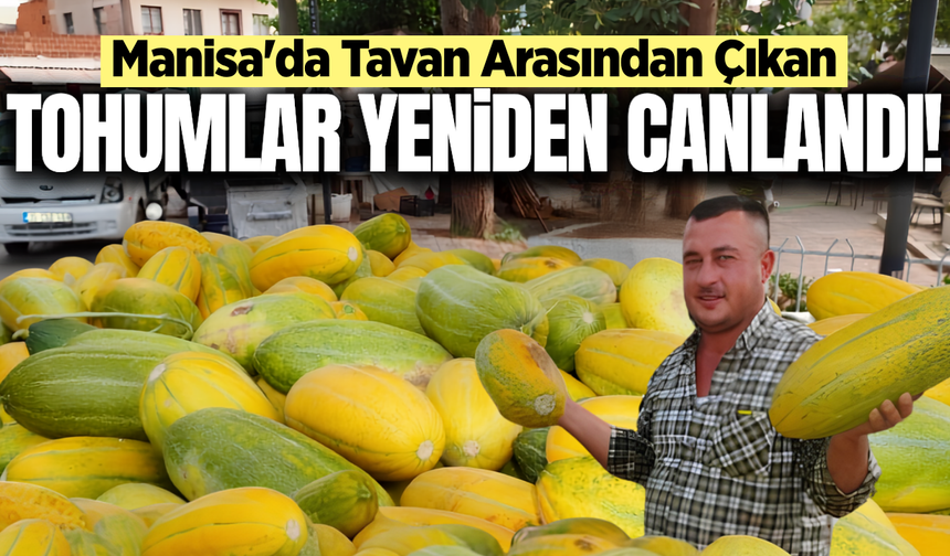Manisa'da tavan arasından sofralara uzanan lezzet!