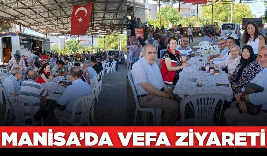 Şehit Mehmet Ateş Manisa'da dualarla anıldı