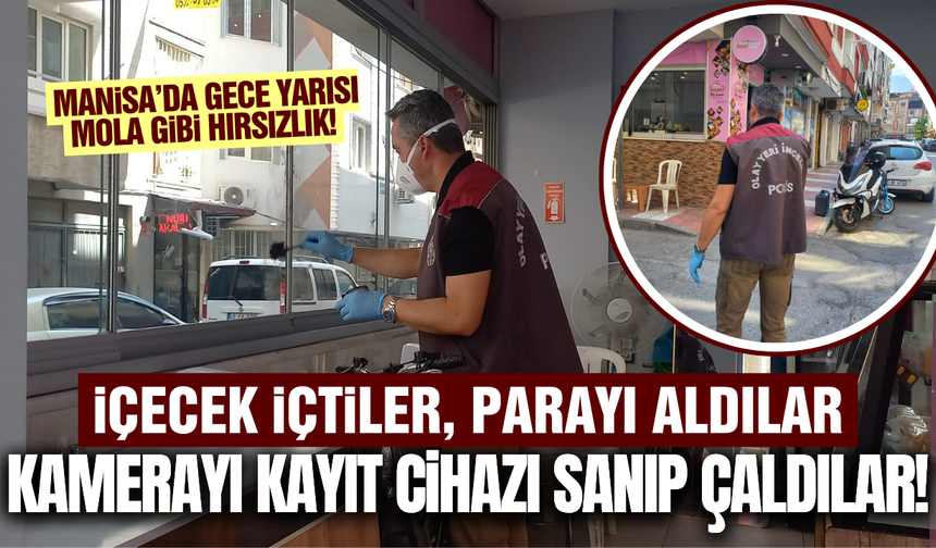 Manisa'da yaşları küçük hırsızlardan akılalmaz plan!