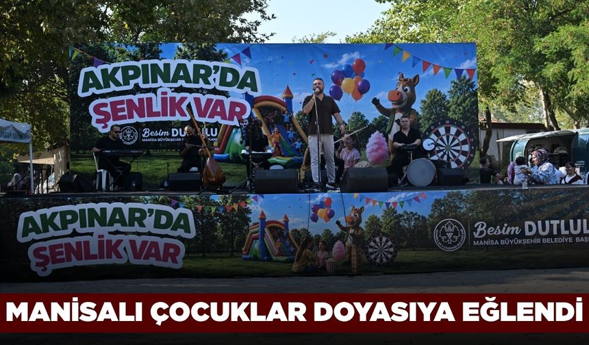 Manisa'da  "Akpınar’da Şenlik Var" programına yoğun ilgi!