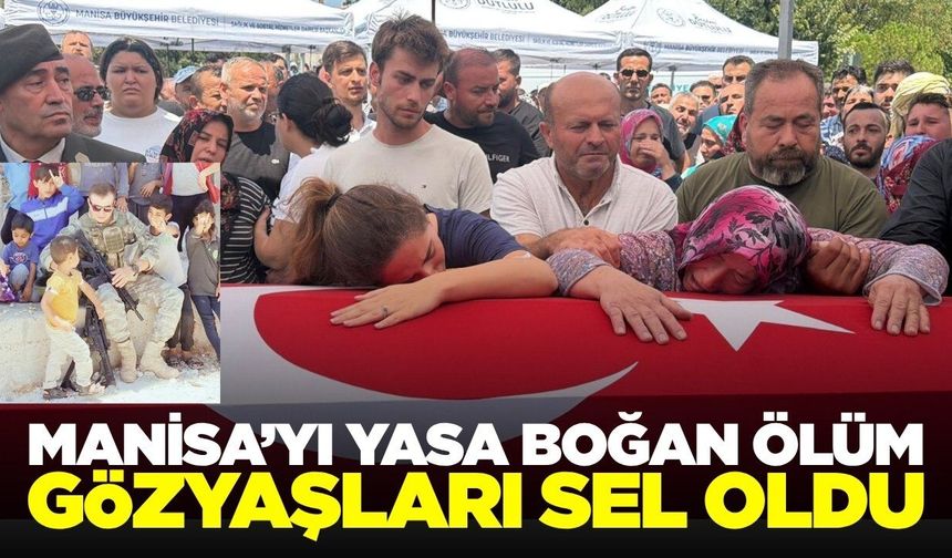Manisalı Uzman Çavuş Gözyaşları Arasında Son Yolculuğuna Uğurlandı