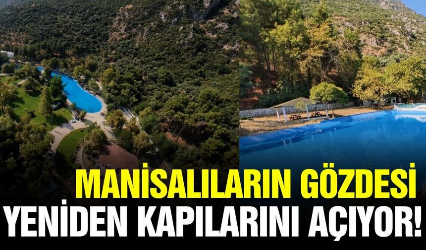 Manisalıların beklediği haber geldi: Yeniden hizmete açılacak!