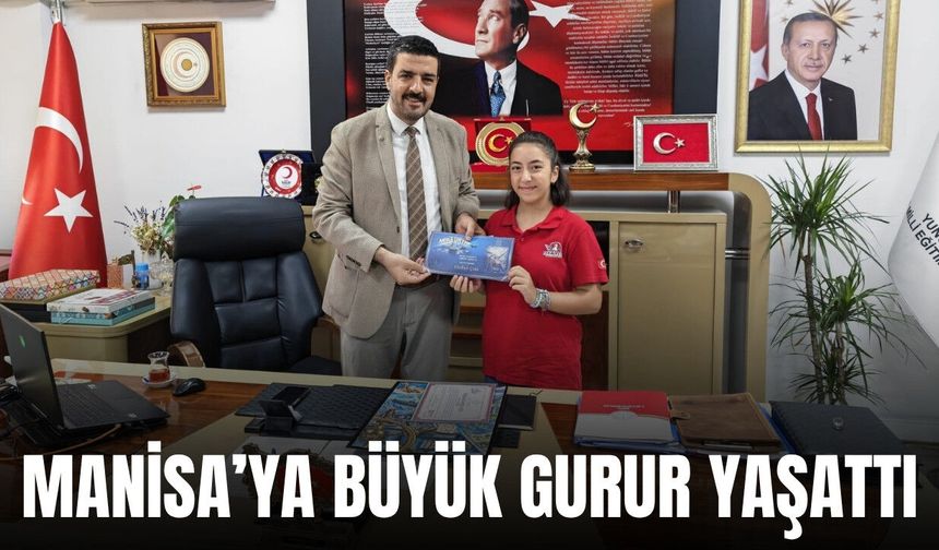 Manisa’nın gururu Rüya Demir, TEKNOFEST’te Türkiye birincisi oldu