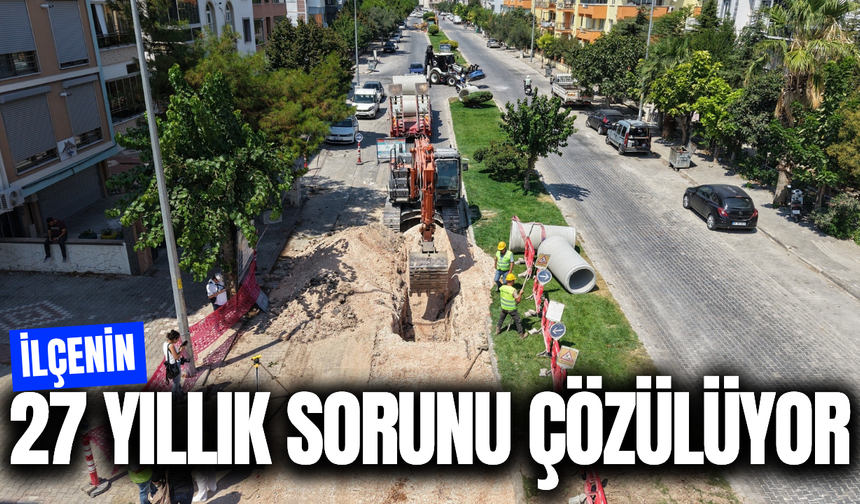 Manisa'nın ilçesinin 27 yıllık sorunu tarihe karışıyor!