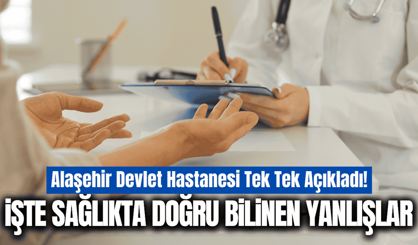 Sağlıkta doğru bilinen yanlışlar tek tek açıklandı!