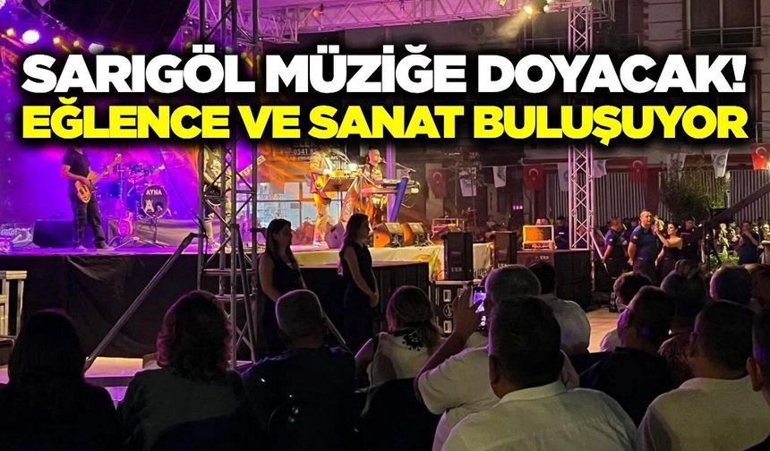 Sarıgöl'de konser akşamı! Yasemin ve Samed sahne alacak!