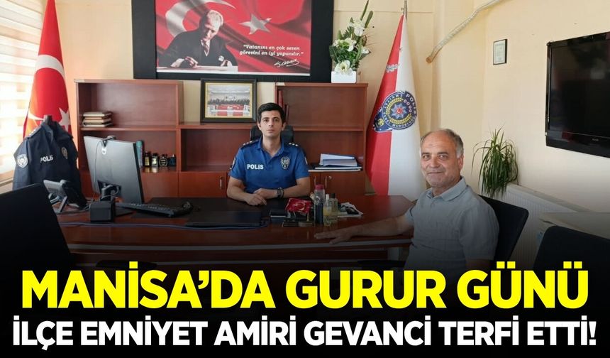İlçe emniyet amiri Gevanci terfi etti