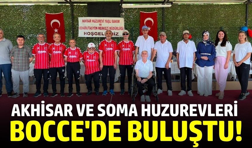 Manisa'da dostluk ve rekabet bir arada