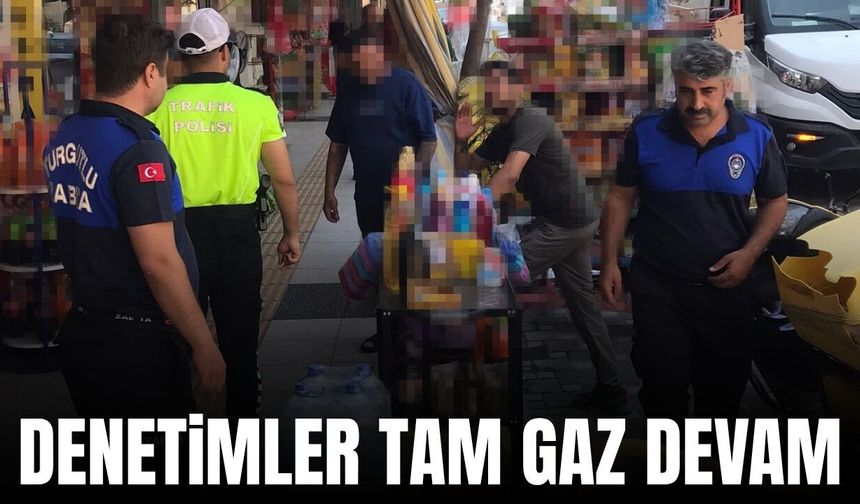 Turgutlu'da Yol ve Kaldırım İşgallerine Ortak Denetim