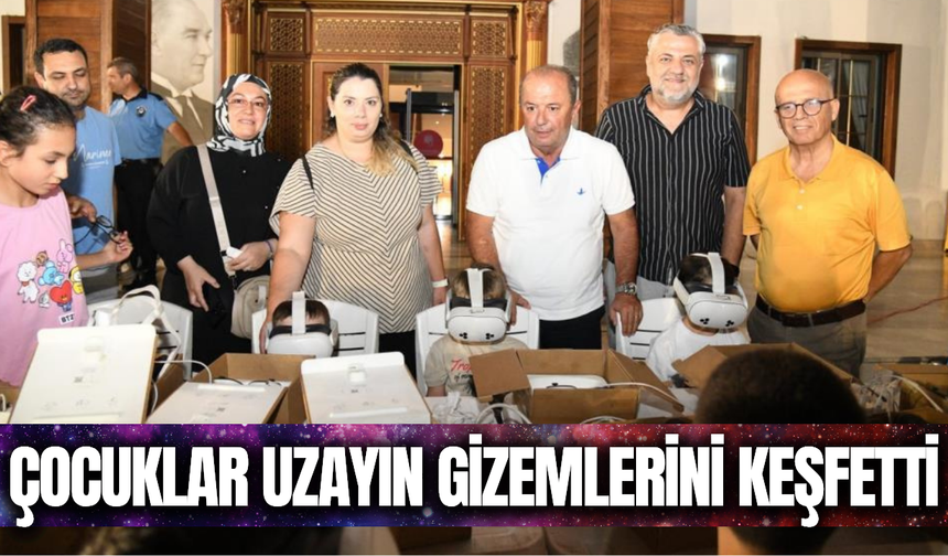 Yunusemre’de çocuklar "Gökyüzünün Gizemi" ile buluştu