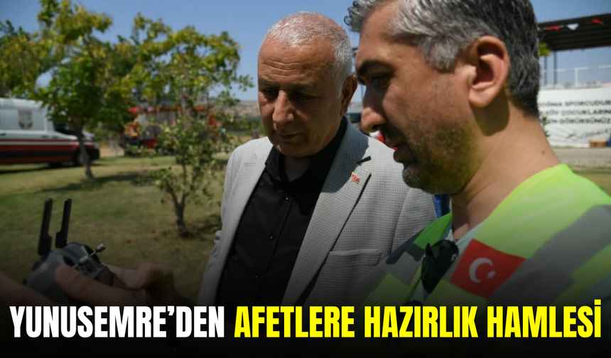 Yunusemre Belediyesi Afet Eğitim Kampı’na Katıldı