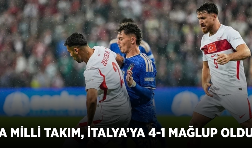 A Milli Takım’dan İtalya karşısında kötü başlangıç