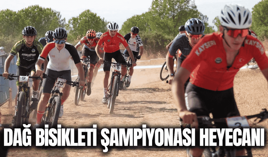 Akhisar’da Dağ Bisikleti Türkiye Şampiyonası heyecanı başladı!