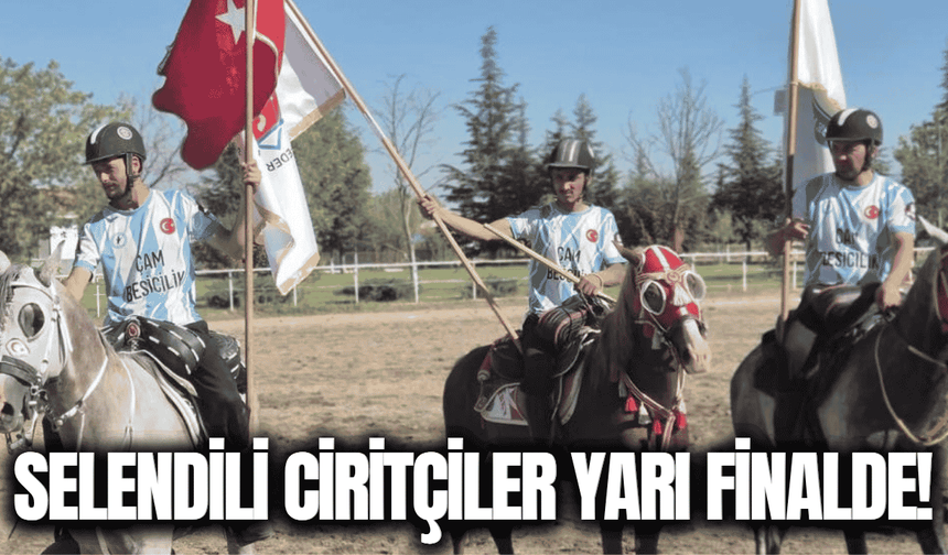 Ata sporunda büyük başarı: Selendili ciritçiler rakiplerine şans tanımadı
