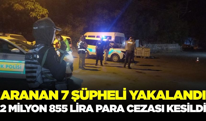 Manisa'da 17 ilçede dev asayiş operasyonu