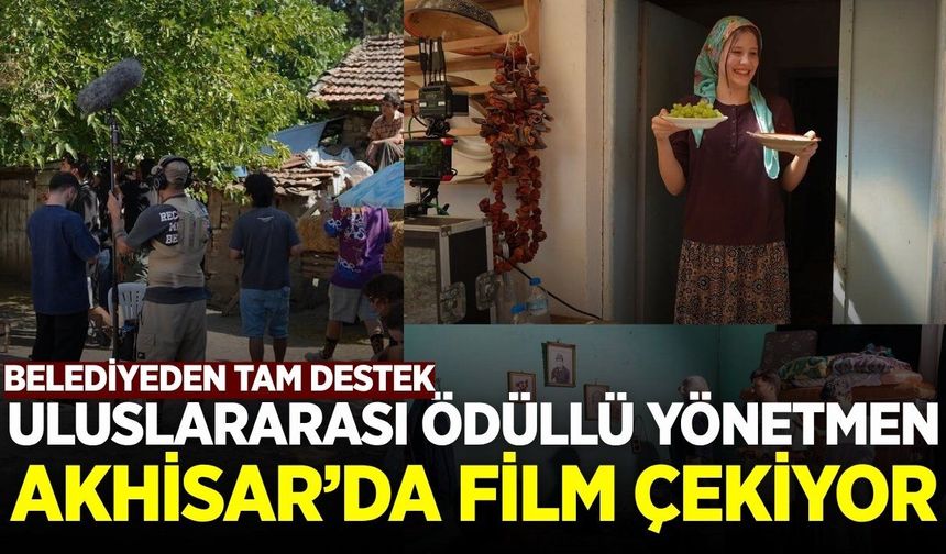 Manisa'da sanat rüzgarı: “Tavuk Karası” filmine destek