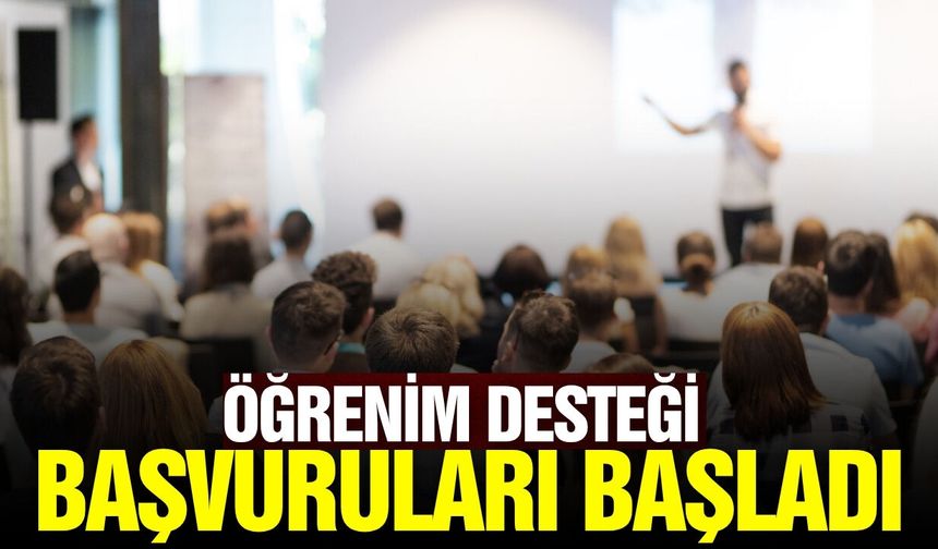Binlerce öğrenciye öğrenim desteği başvuru kapısı aralandı
