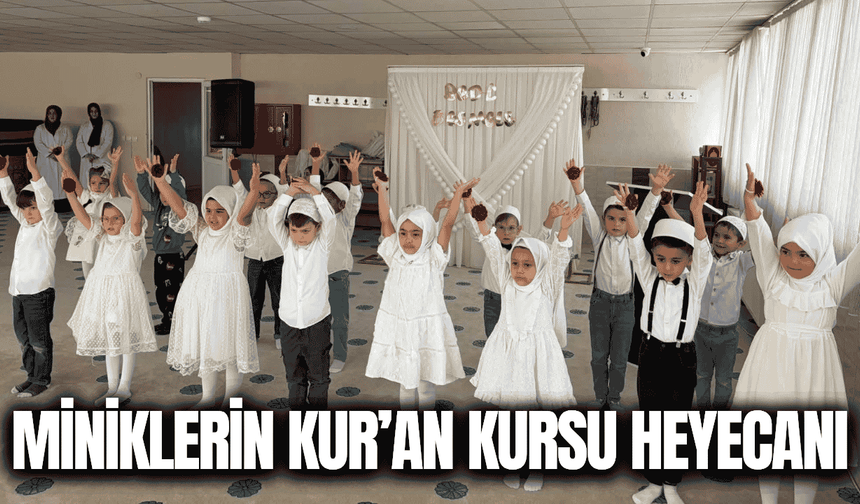 Ebrar 4-6 Yaş Kur’an Kursu’nda yeni eğitim yılı başladı!