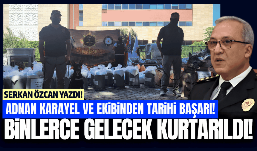 Ege ve Akdeniz’i Zehirleme Hayaline “Şafak” Darbesi: Tebrikler Manisa Emniyeti!