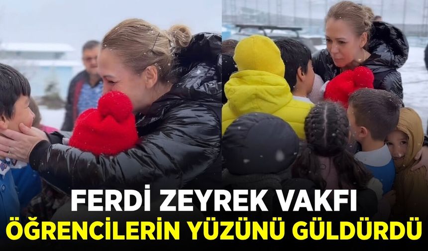 Ferdi Zeyrek Vakfı’ndan öğrencilere destek!