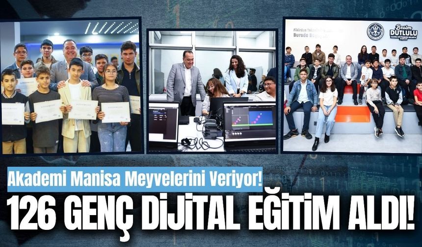 Geleceğin yazılımcıları Manisa'da yetişiyor!