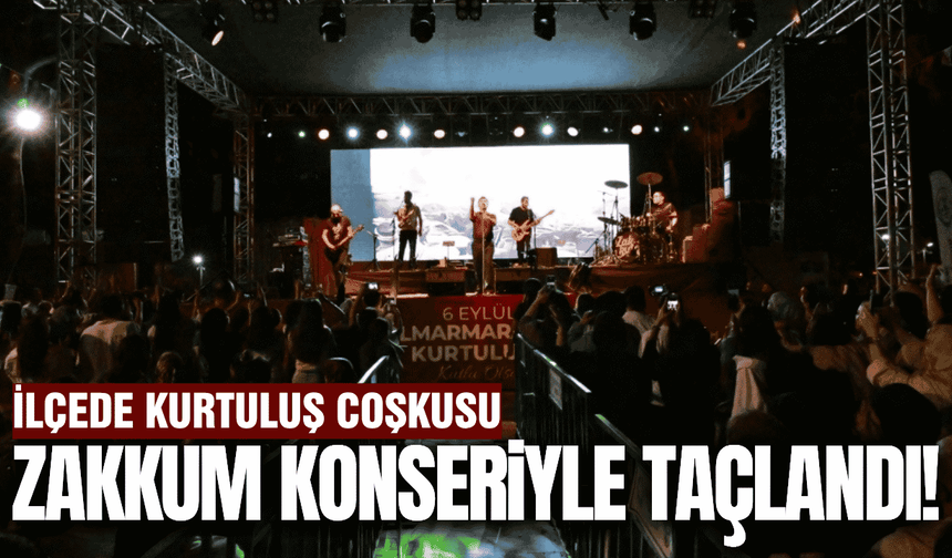 Gölmarmara'da Zakkum rüzgarı esti!