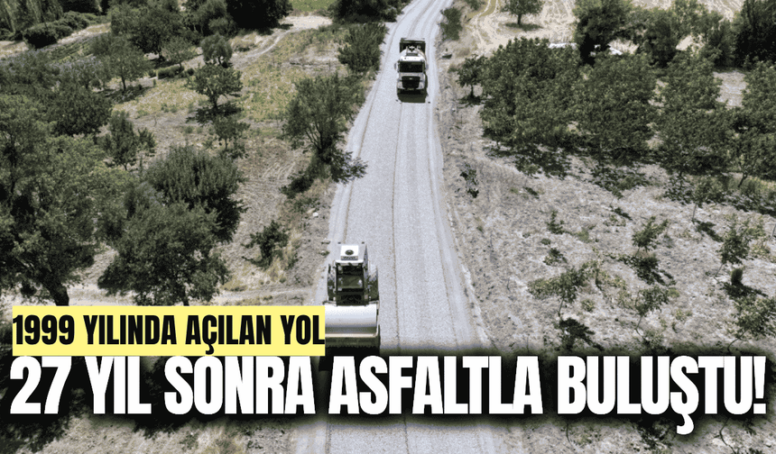 İlçede yıllardır beklenen çalışma başladı!