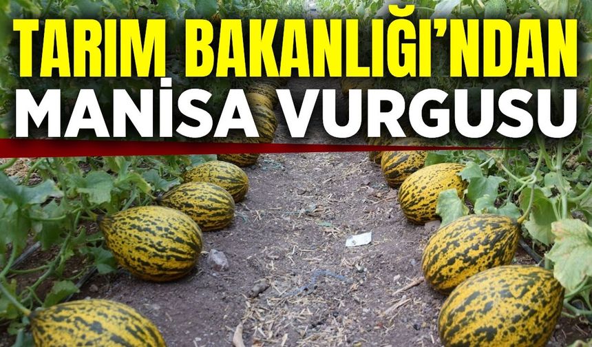 Bakanlıktan Manisa'nın gururu için paylaşım