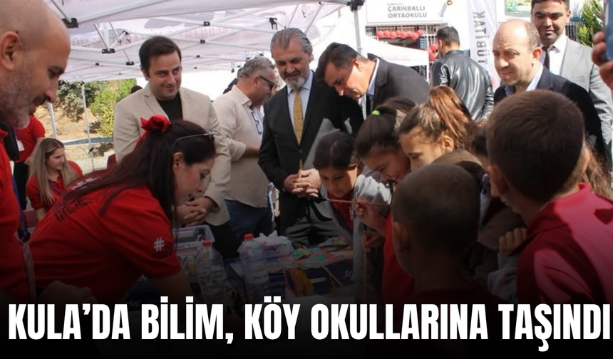 Kırsalın çocukları bilimle buluştu