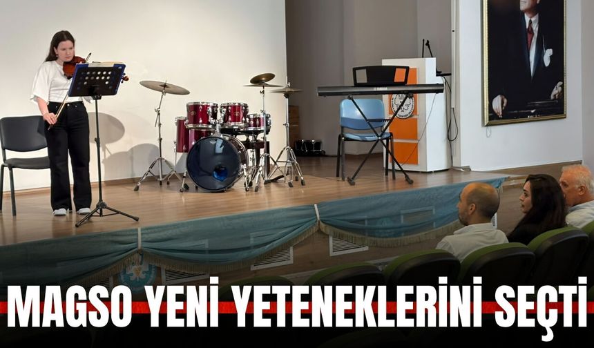 Manisa'da genç yetenekler jüri karşısında ter döktü