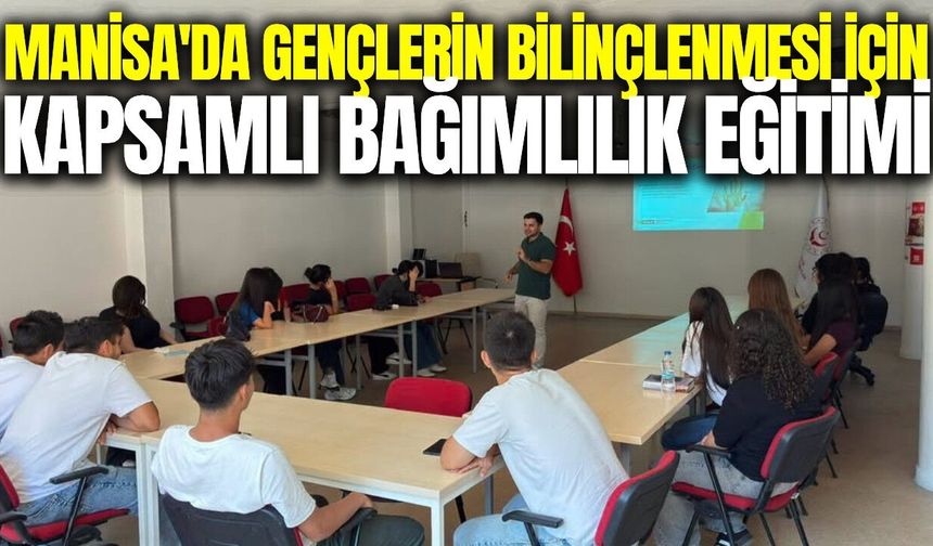 Manisa’da gençlerden bağımlılığa karşı bilinçli adım