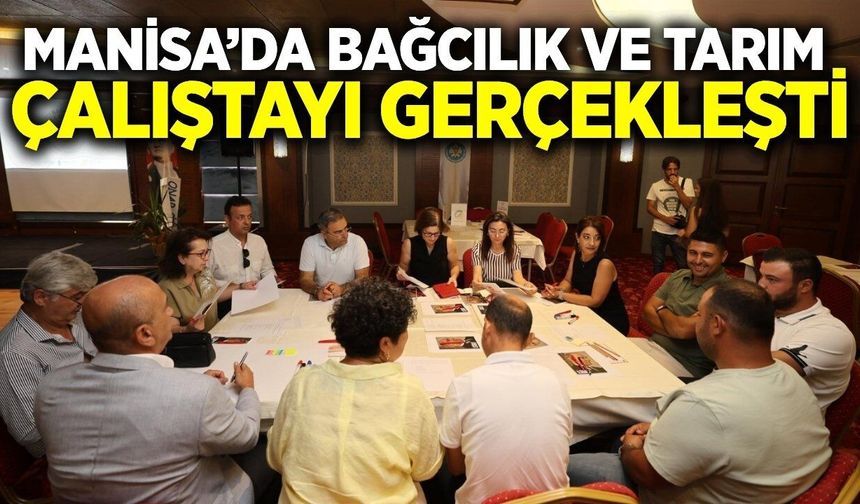 Tarımın kalbi Manisa'da attı!