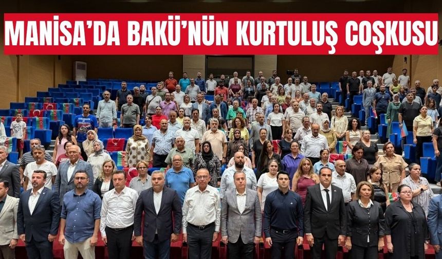 Manisa'da "İki devlet, tek millet" coşkusu
