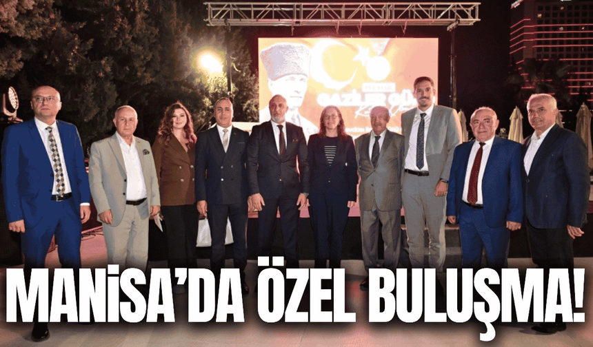 Manisa'da Gaziler Günü'nde anlamlı program!