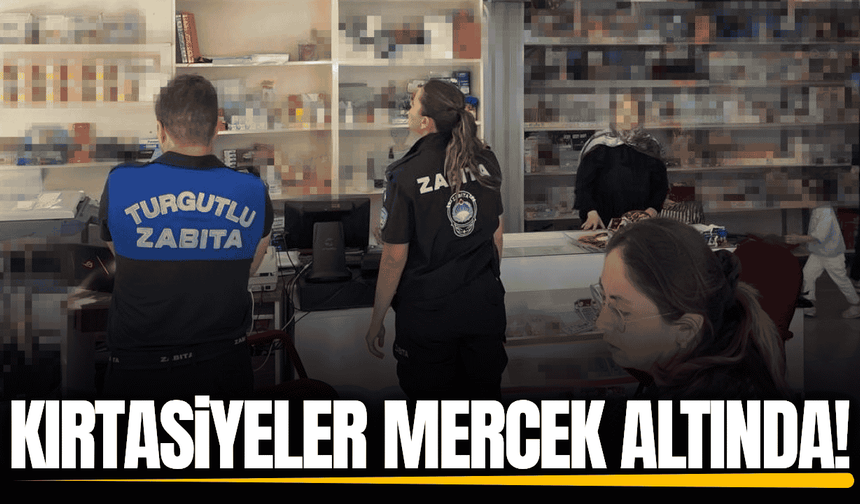 Manisa'da kırtasiyelere denetim!