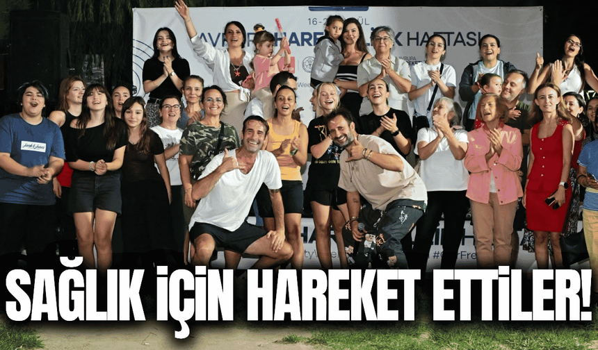 Manisa’da “Sağlık İçin Hareket Et” etkinliği