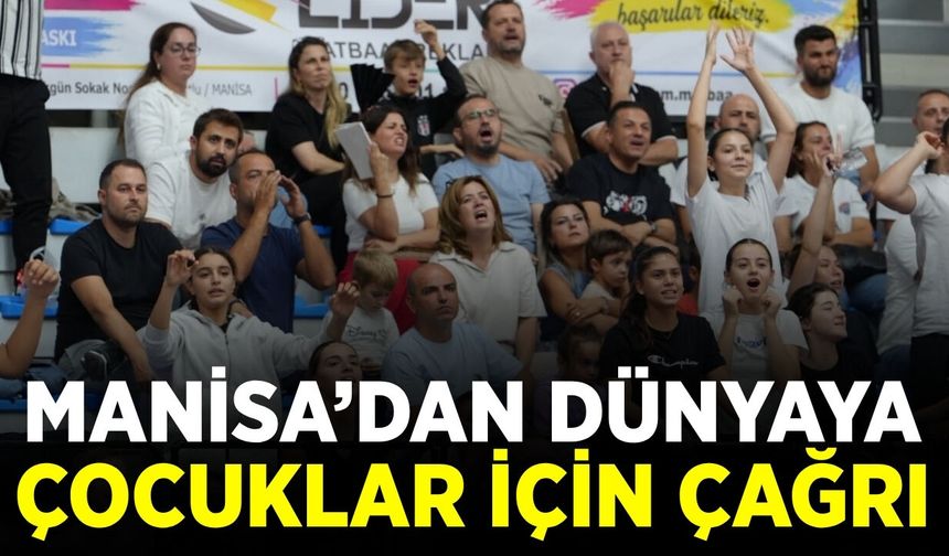Süper Lig maçında çocuklar için tek yürek oldular!