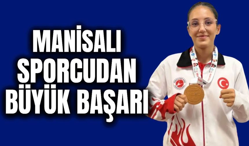Manisalı Sporcu Dünya Üçüncüsü Oldu