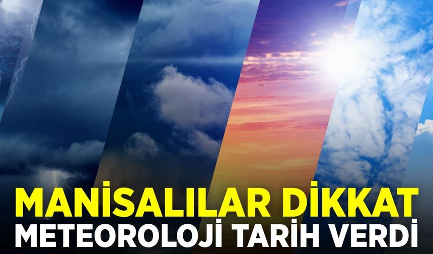 Manisa’da hava nasıl olacak?