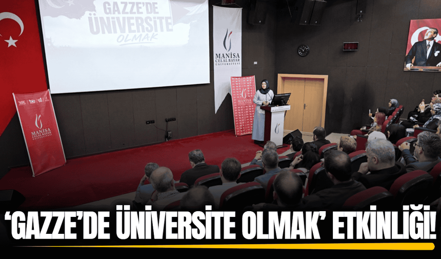 MCBÜ’de Gazze’de eğitimin ve üniversitelerin durumu ele alındı!