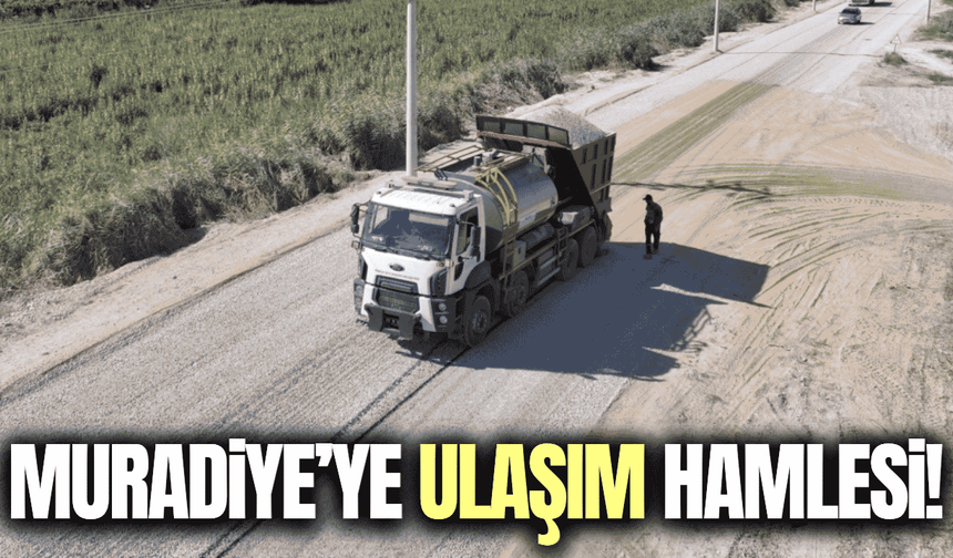 Muradiye'de yollar yenileniyor!