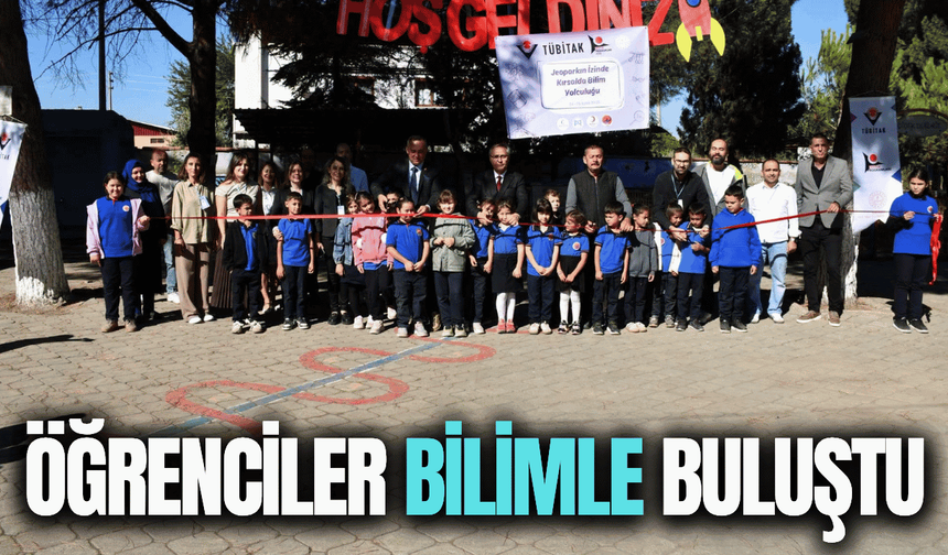 Salihli’de kırsalda bilim yolculuğu başladı