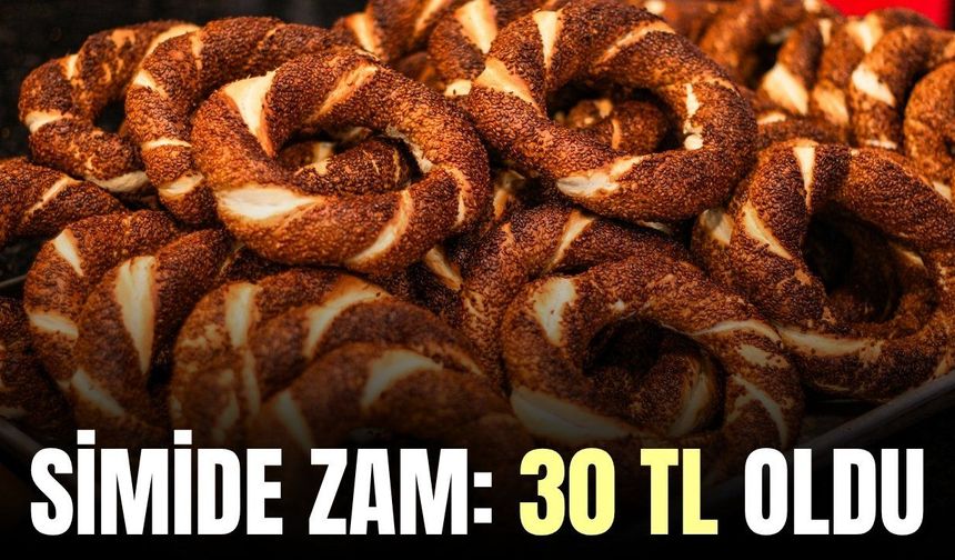 O şehirde simit 30 TL oldu! Manisa'da zam gelecek mi?