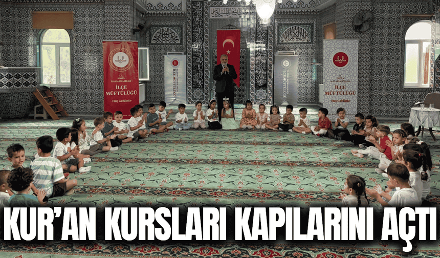 Soma’da Kur’an Kurslarında yeni eğitim yılı başladı!