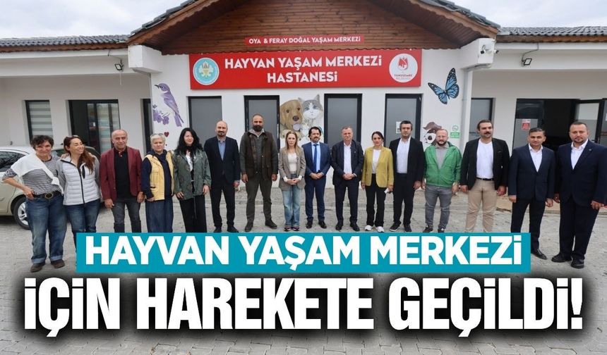 Yunusemre’de Hayvan Yaşam Merkezi için iş birliği!