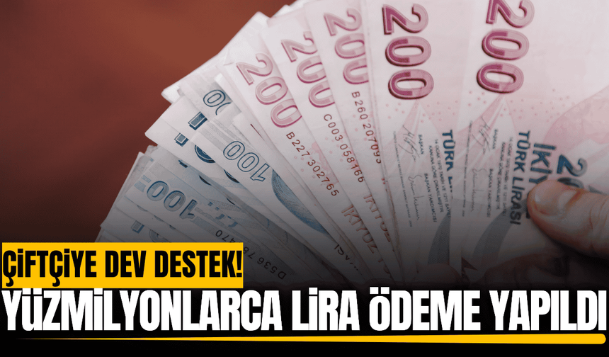 Bakan Yumaklı duyurdu: Çifçtilere dev destek!