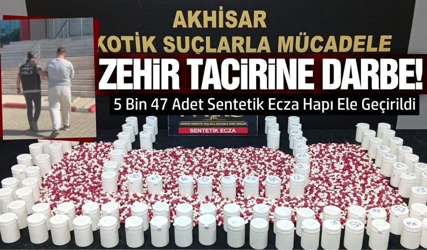 Akhisar'da uyuşturucu operasyonu: 1 tutuklama!