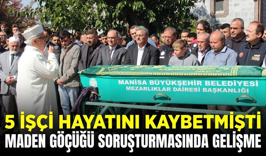 Soma’daki maden göçüğü soruşturmasında yeni gelişme
