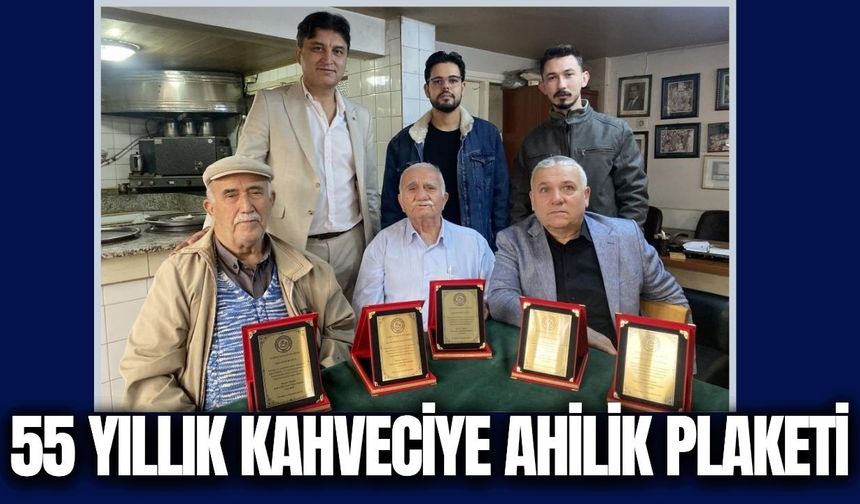 Alaşehir’de 5 kahveciye Ahilik kültürü plaketi