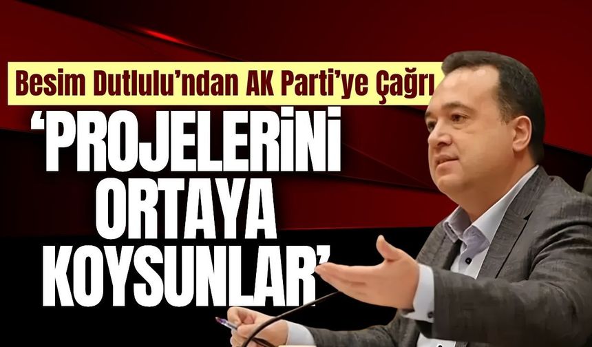 AK Parti'nin “Emaneti Geri Alacağız” sözlerine Besim Dutlulu’dan yanıt!
